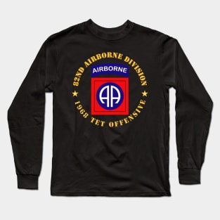 82nd Airborne Division - 1968 Tet Offensive Long Sleeve T-Shirt